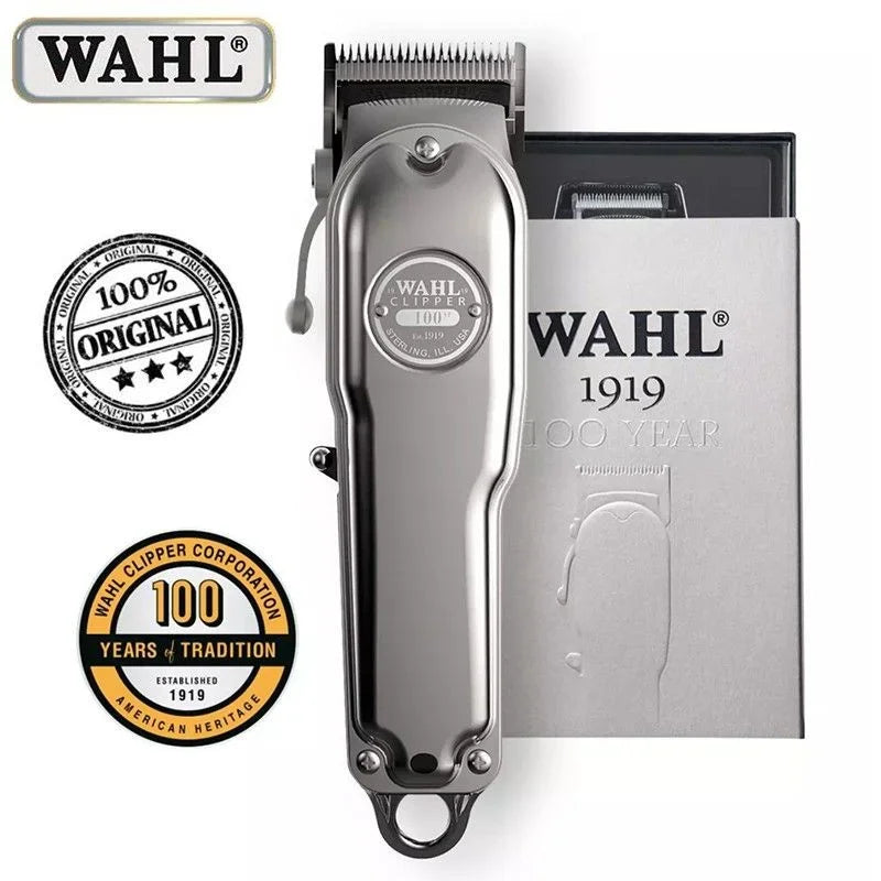 Original WAHL 1919 100 Years of Tradition Limited Edition Cordless Senior Clipper for Men Barber Cutting Machine clippers