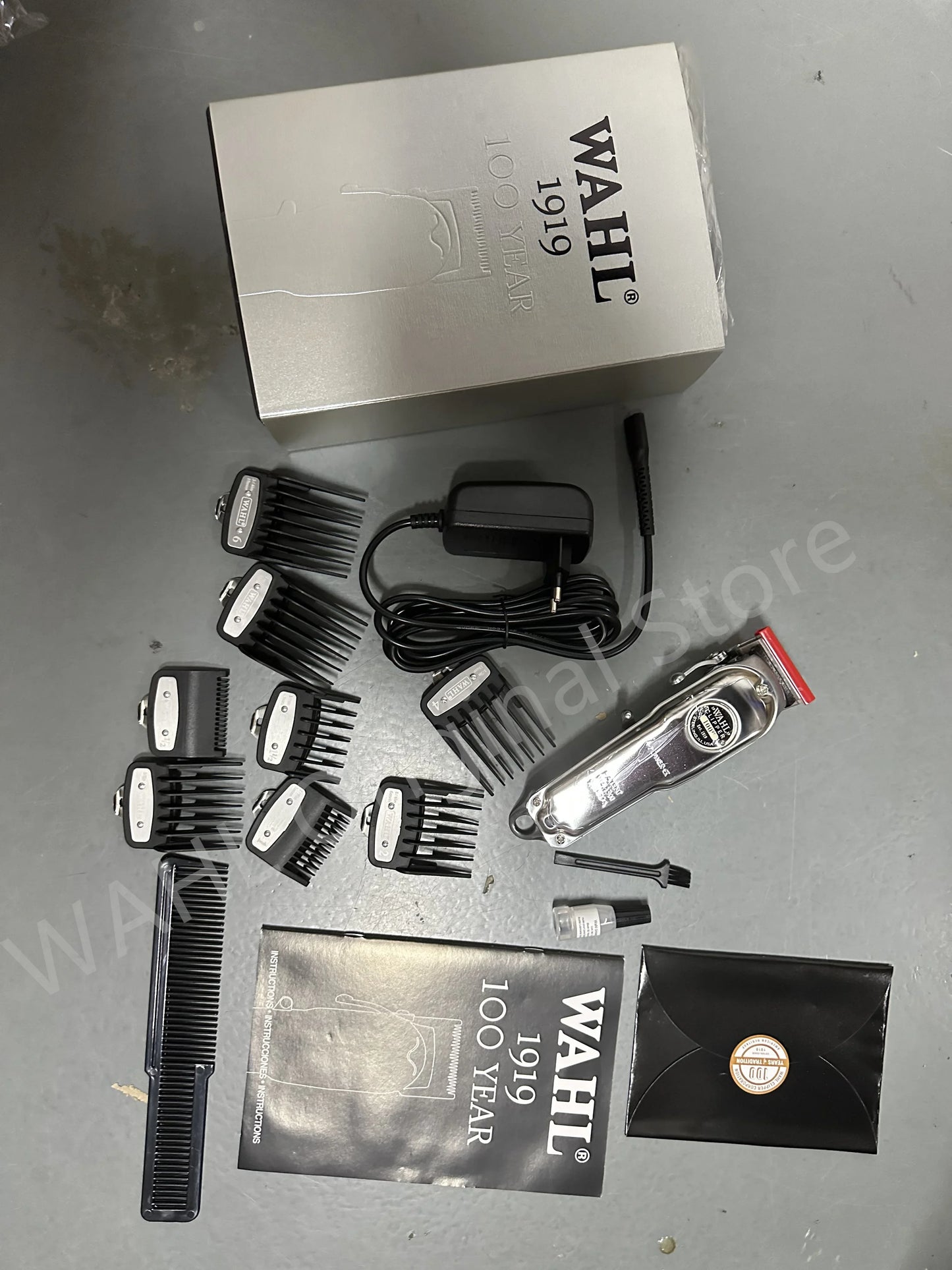 Original WAHL 1919 100 Years of Tradition Limited Edition Cordless Senior Clipper for Men Barber Cutting Machine clippers