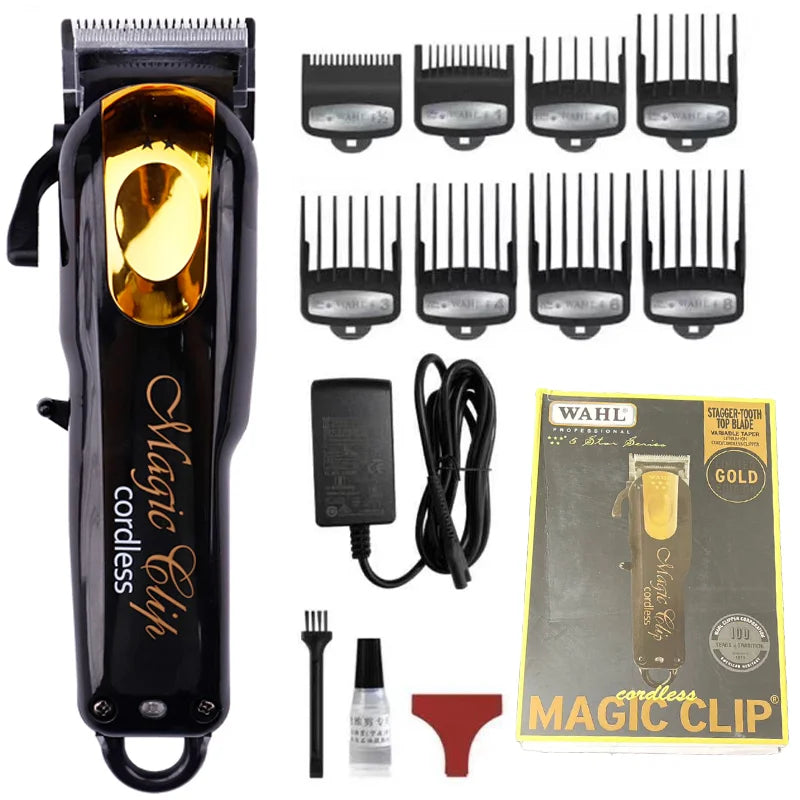 Original Wahl 8148 Magic Clip Professional Hair Clipper for The Head Electric Cordless Trimmer for Men Barber Cutting Machine