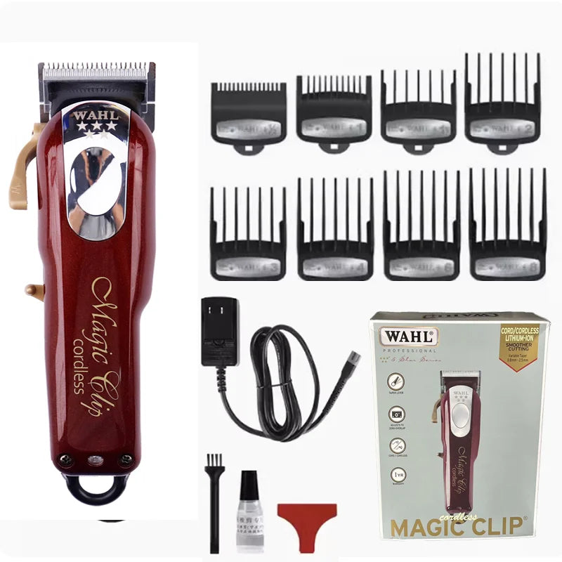 Original Wahl 8148 Magic Clip Professional Hair Clipper for The Head Electric Cordless Trimmer for Men Barber Cutting Machine